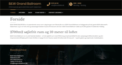 Desktop Screenshot of bwgrandballroom.dk
